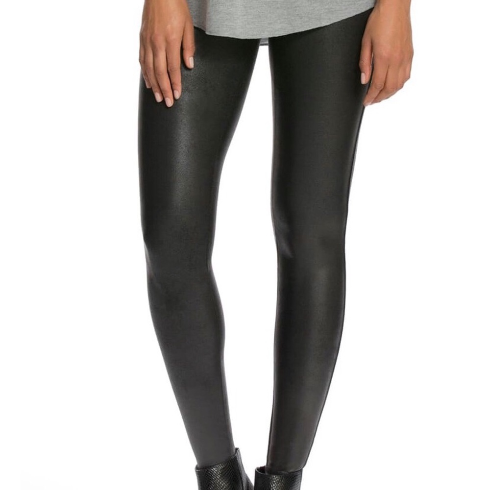 Spanx Faux Leather Leggings